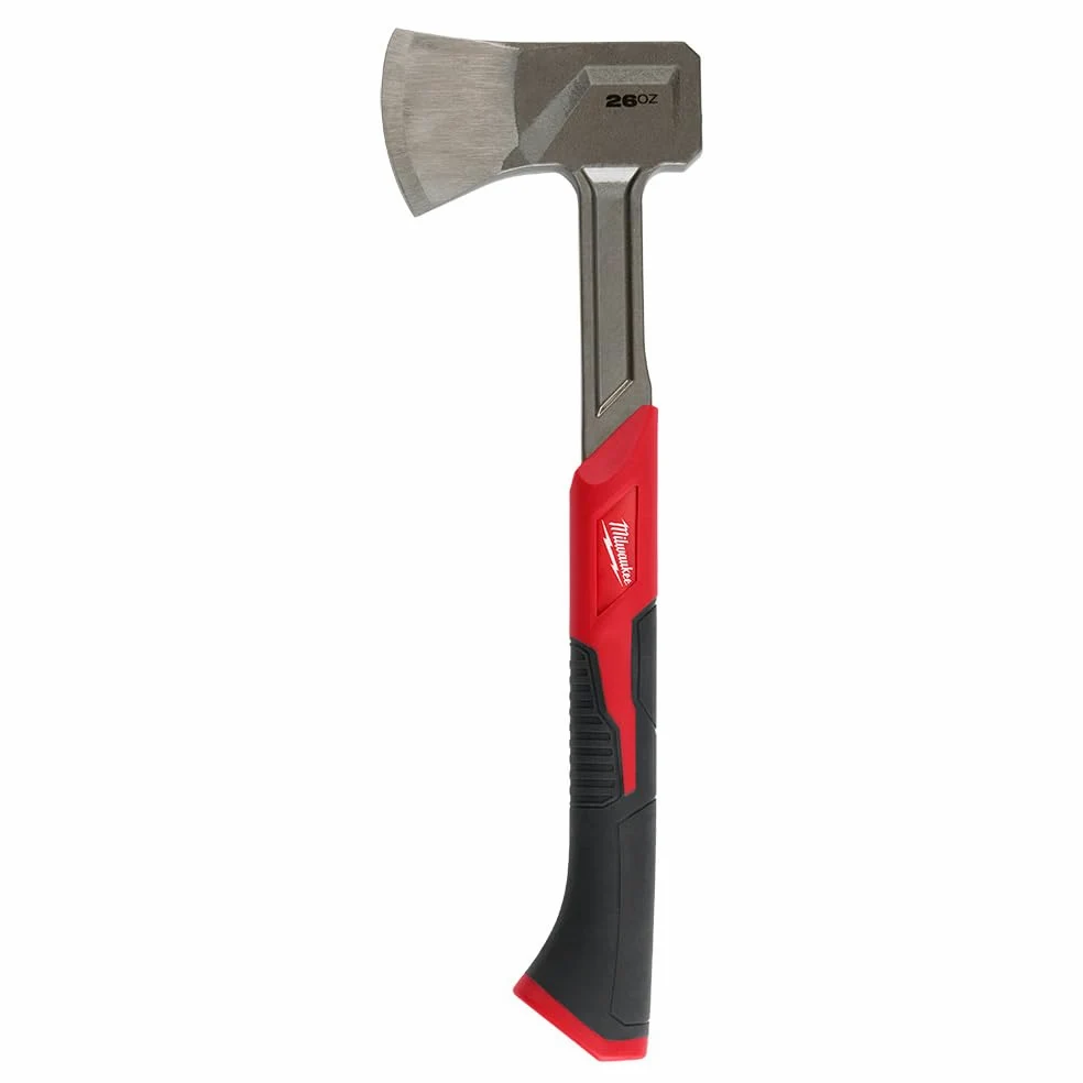 Milwaukee 4932498628 - Hacha de corte profesional de acero forjado con mango ergonómico, 4932498628