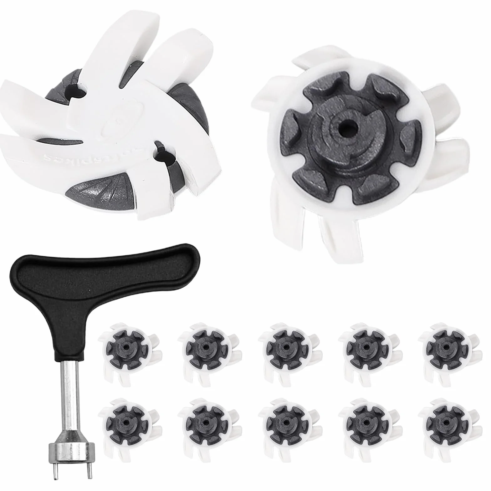 Clavos para zapatos de golf antideslizantes 12 piezas