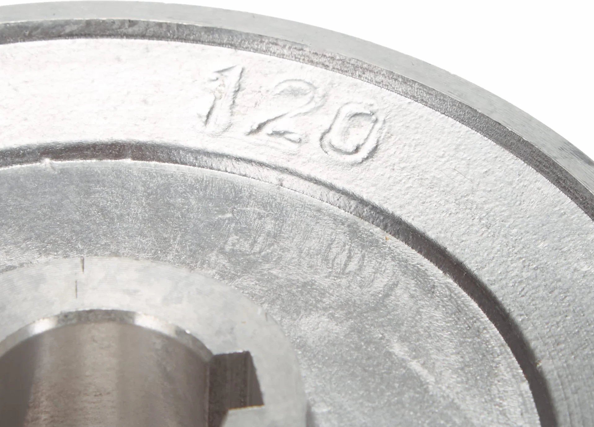 Polea Diámetro 120 Eje 24 mm