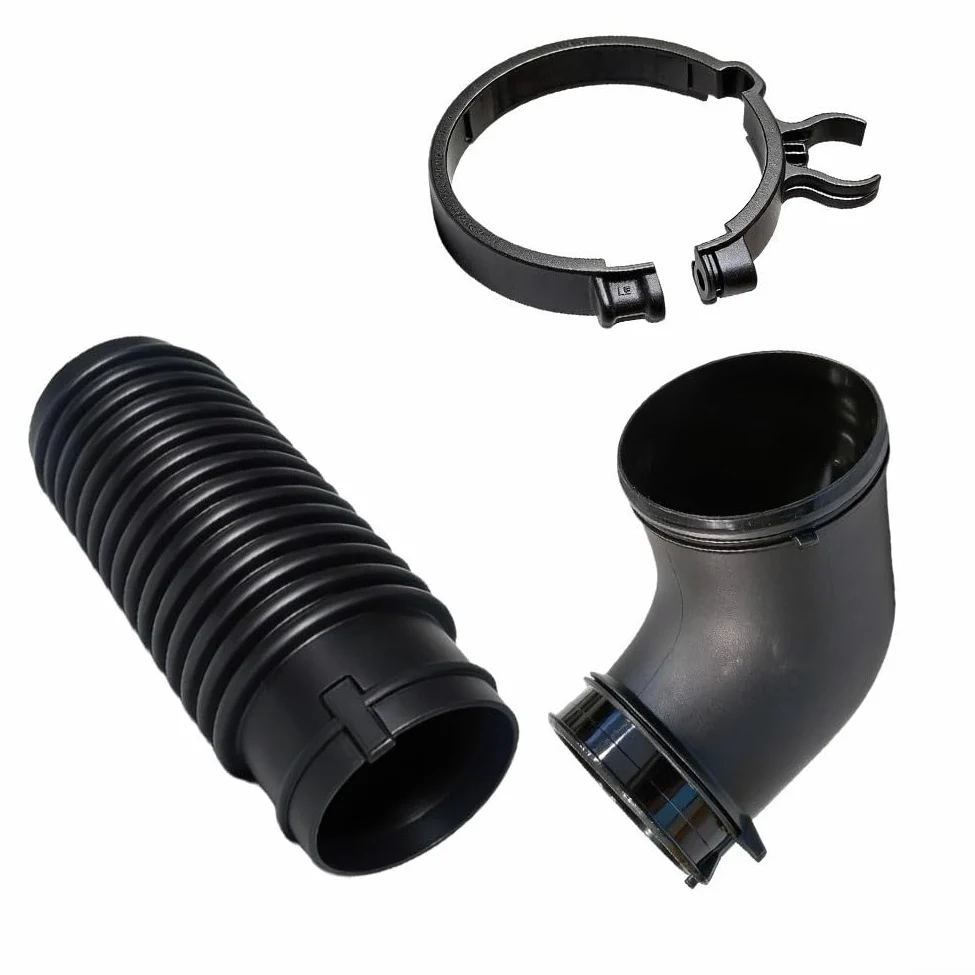 Codo de tubo soplador para la serie BR800 BR800X con manguera plisada y abrazadera de manguera diseñada para BR450 BR700 BR700X BR800 BR800X SR450 Compatibilidad de soplador (C)