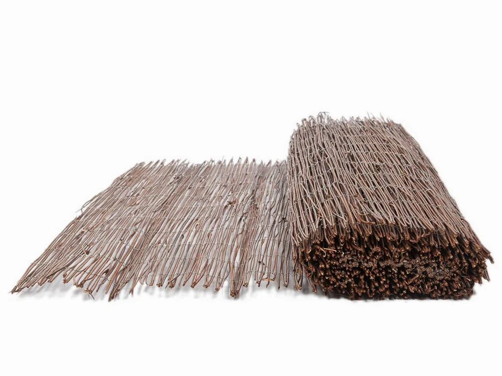 Suinga Malla de Sombreo Mimbre Helecho 1,5 x 5 metros | Cerramiento de Jardin 75% Ocultación | Valla Decorativa asiática