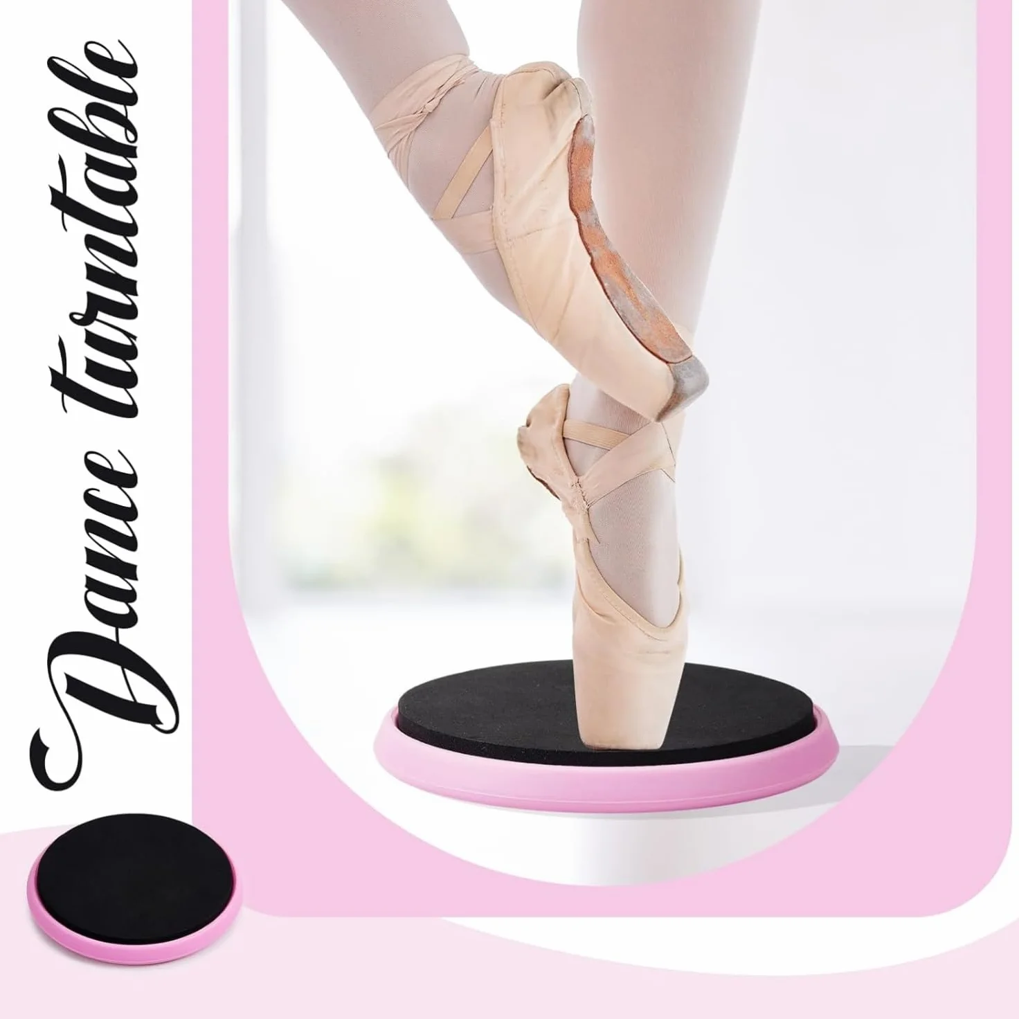 Tabla giratoria para ballet, patinaje artístico redondo, entrenamiento equilibrio pies