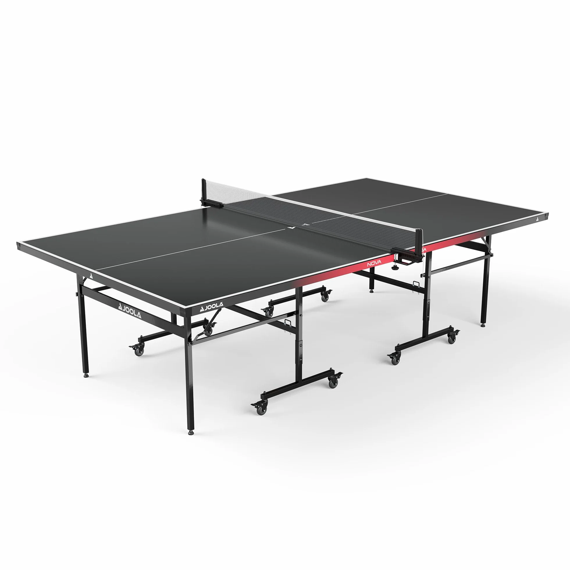 JOOLA Nova 100A Mesa de ping pong exterior resistente intemperie plegable red altura regulable