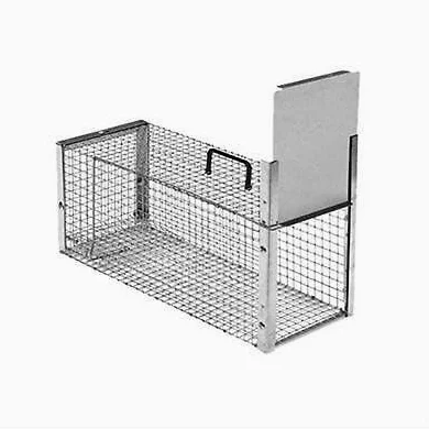 Novital – Trampa para depredadores entrada individual 62,5 x 24 x 26 cm – Malla 1,9 x 1,9 cm