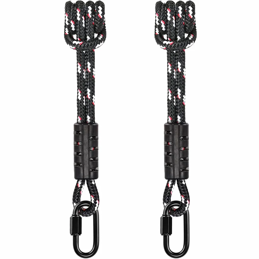 BeneLabel Cuerda de Escalada 50 cm 2 Unidades 10 mm 907 kg Mosquetón Montañismo
