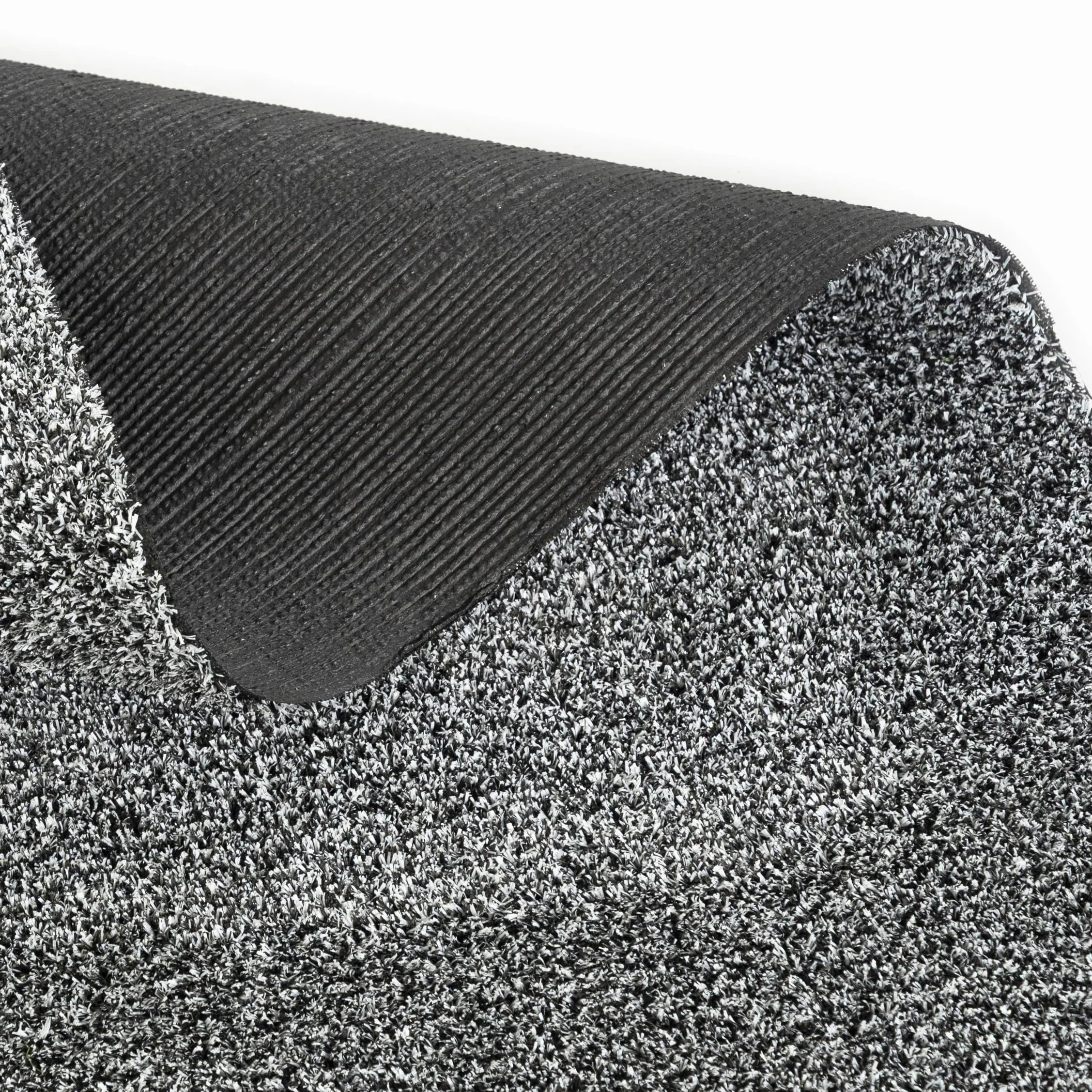 Mazovia Césped Artificial/Estera Gris Impermeable, Antideslizante para Balcón, Terraza, Patio, Pabellón por Metro, Resistente a la Intemperie - 200 x 300 cm