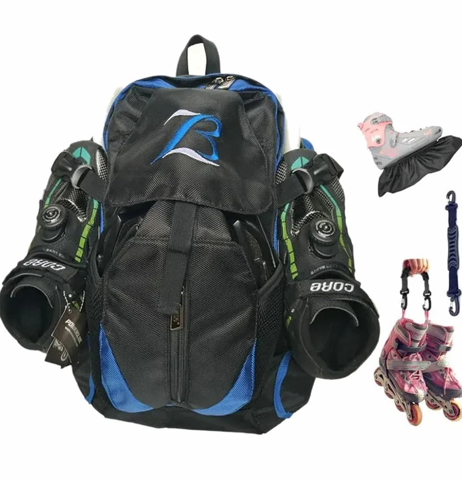 Mochila profesional para patines en línea ZBH1985 para viajes y escuela