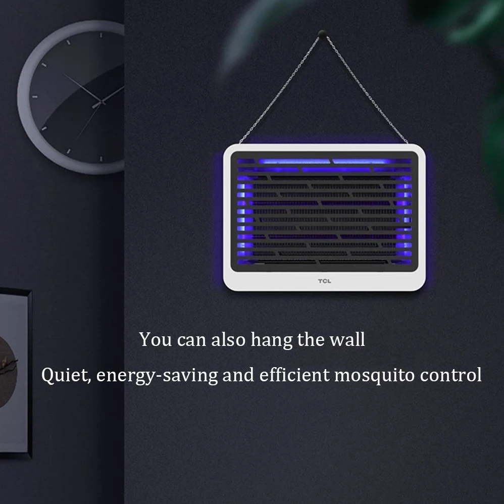 Trampa para Mosquitos Exterminador de Insectos Lámpara para Mosquitos Mata Insectos eléctrico para Interiores Mata Mosquitos, Insectos, Moscas y Otras plagas Mata Mosquitos eléctrico Lámpara LED para