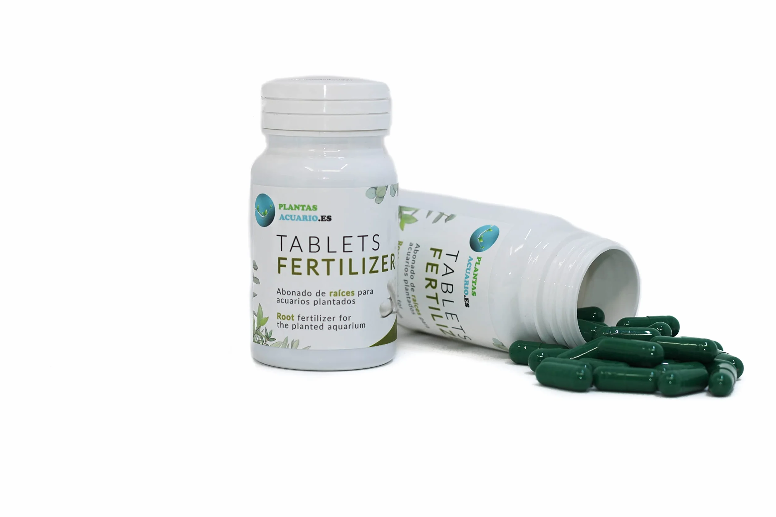 Plantas Acuario Abono para raíces de plantas en pastillas, Root fertilizer, 50 Capsulas, Plantas acuáticas y terrestres, capsulas nutritivas