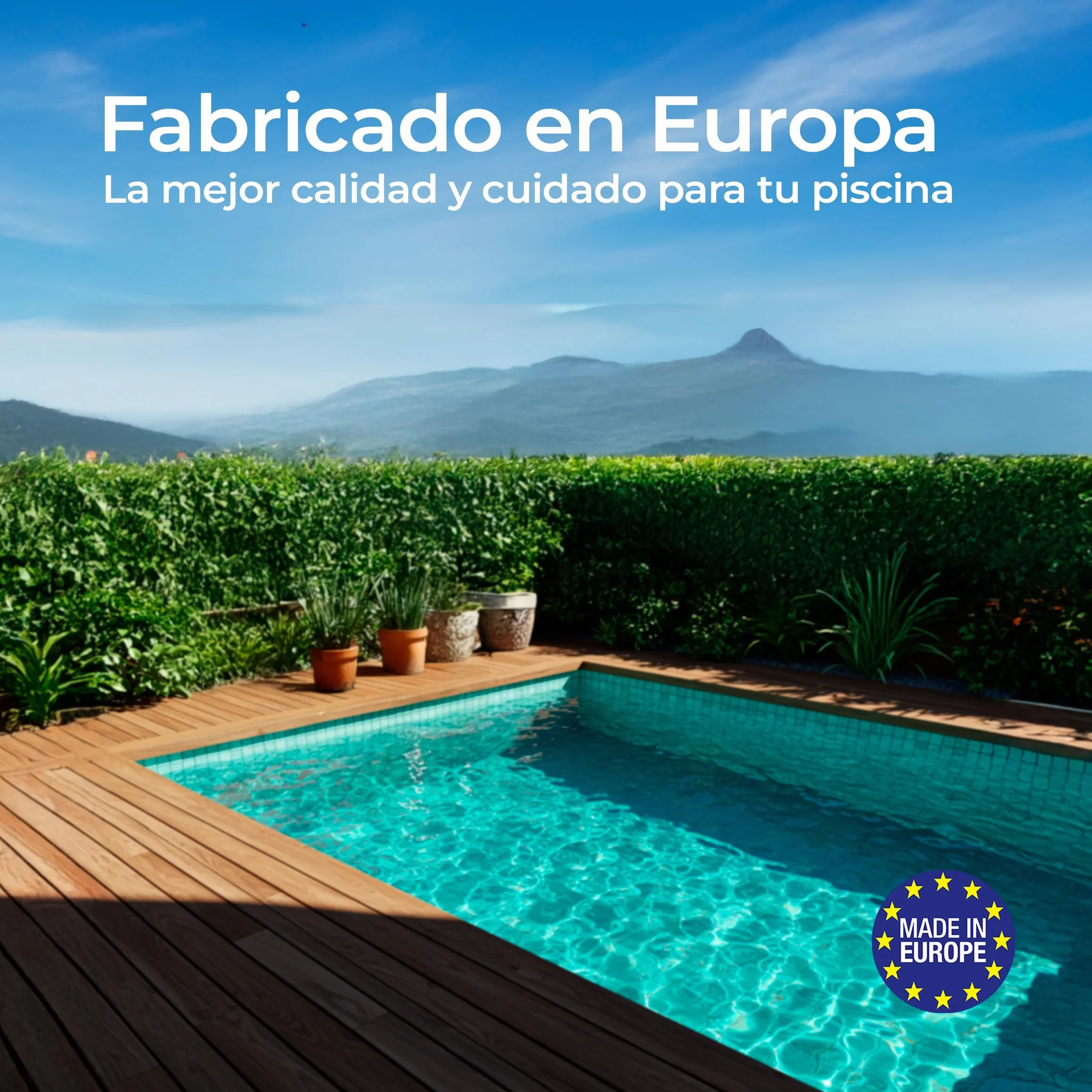 GRE 76024 - Bromo en Pastillas. Desinfección Eficaz para el Agua de la Piscina Libre de Cloro, sin Olores ni Irritaciones. Ideal para Piscinas y Spas – 5 kg