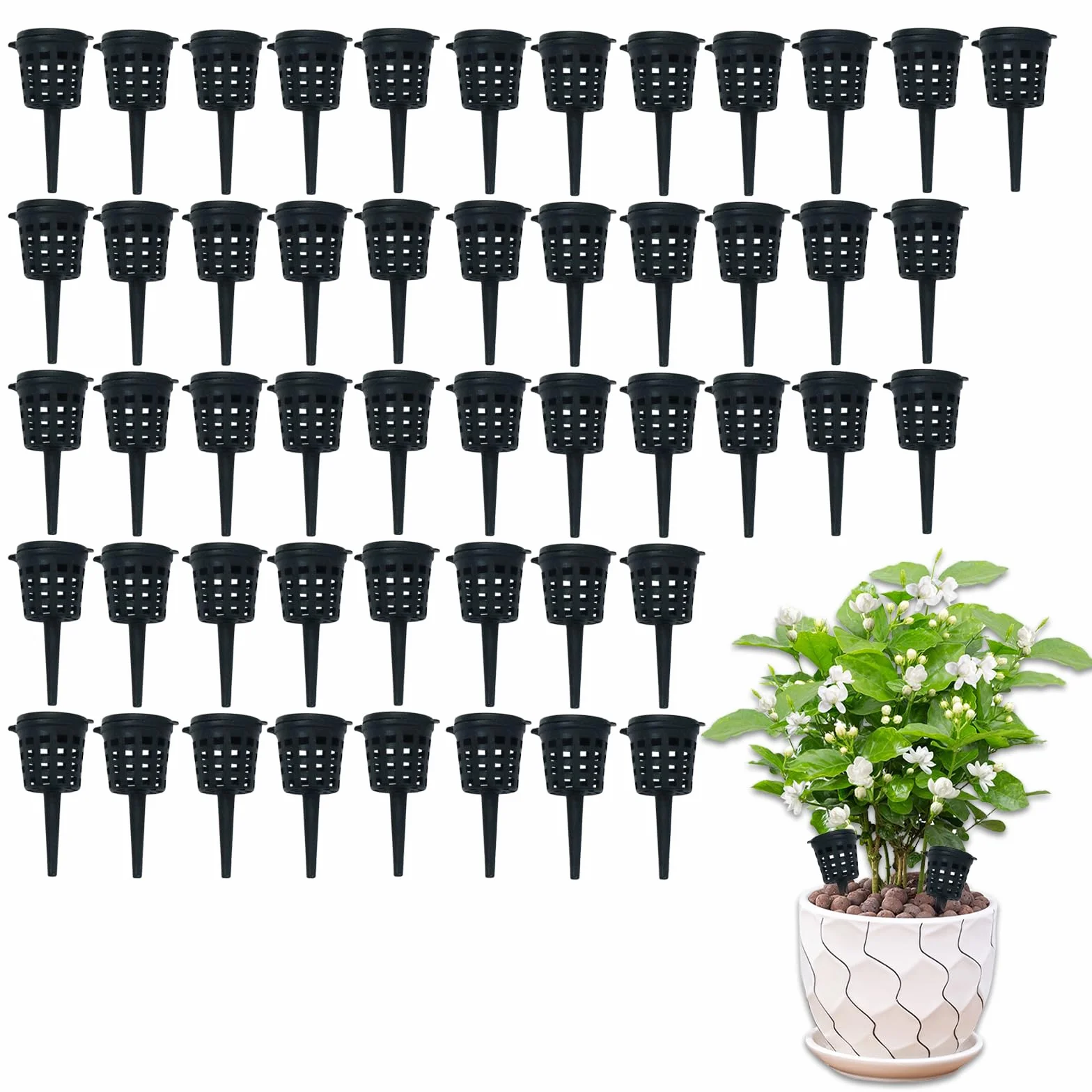 Canasta de Fertilizante para Bonsáis y Orquídeas – Fertilizante de Lenta Liberación para Abono de Plantas, Ideal para Jardineros y Bonsáis