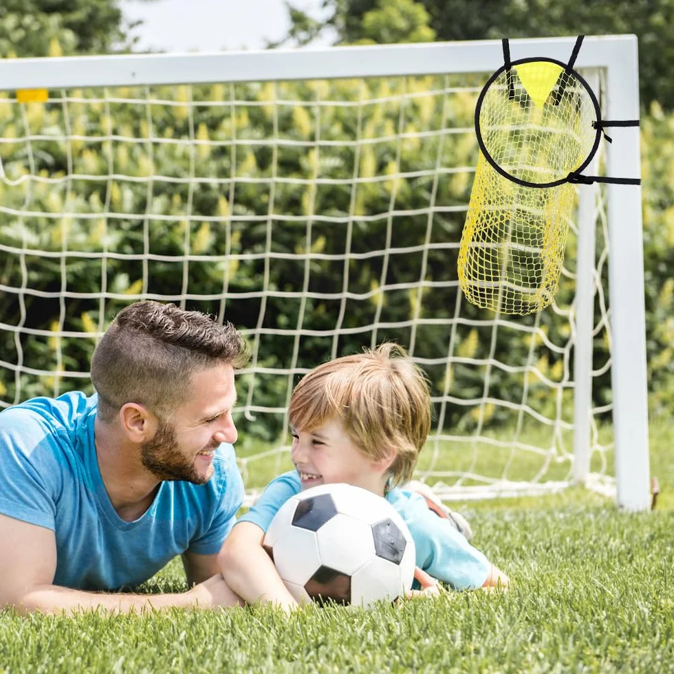 Red de Objetivo de Fútbol, Portería Plegable con Correas Ajustables para Entrenamiento de Tiro
