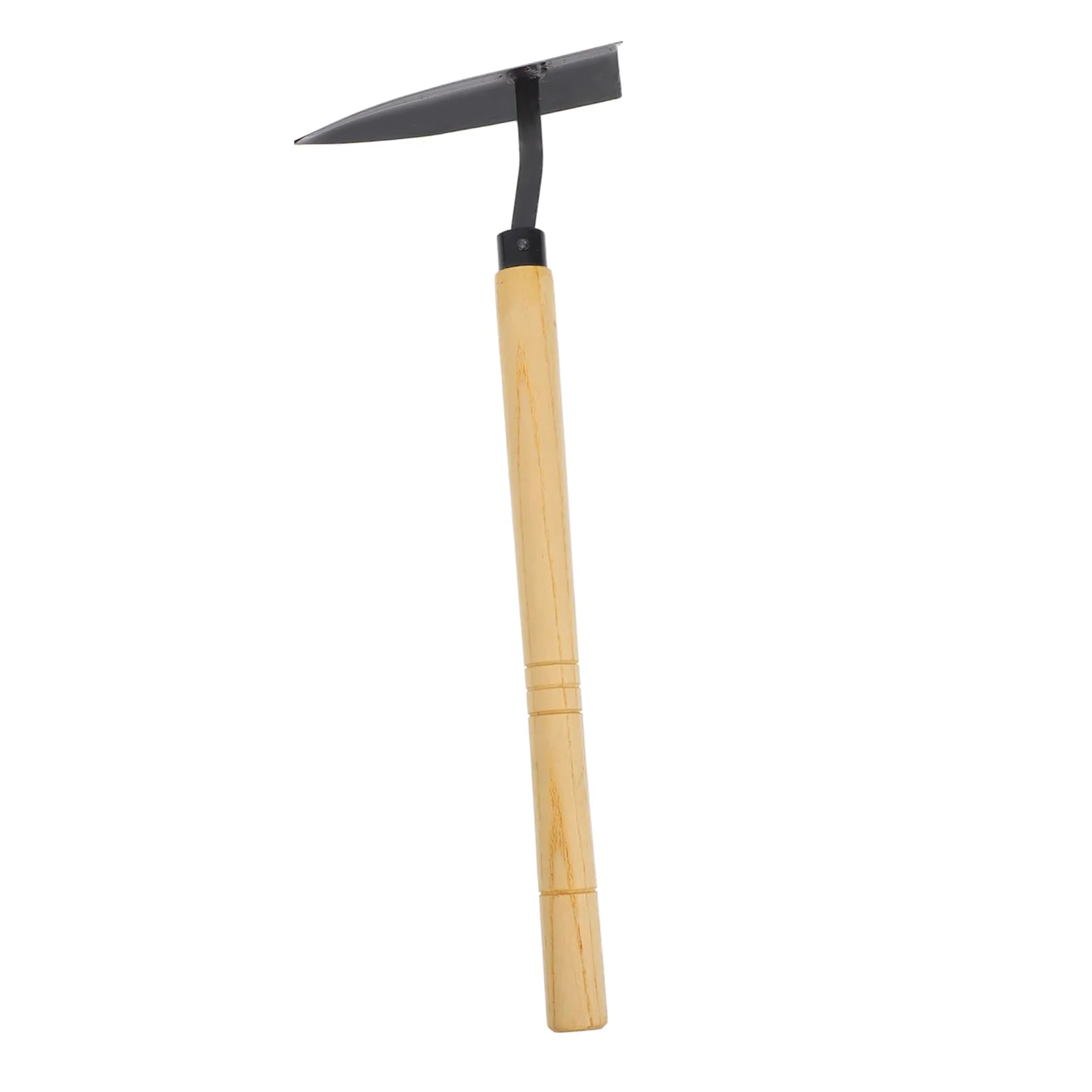 BESPORTBLE 2 Piezas Azada Triangular De Madera Azadas De Jardinería Desyerbador Manual De Jardín Azadas De Agricultura Azadas De Mano Excavadora Manual De Jardín Azadas De Cultivo Acero