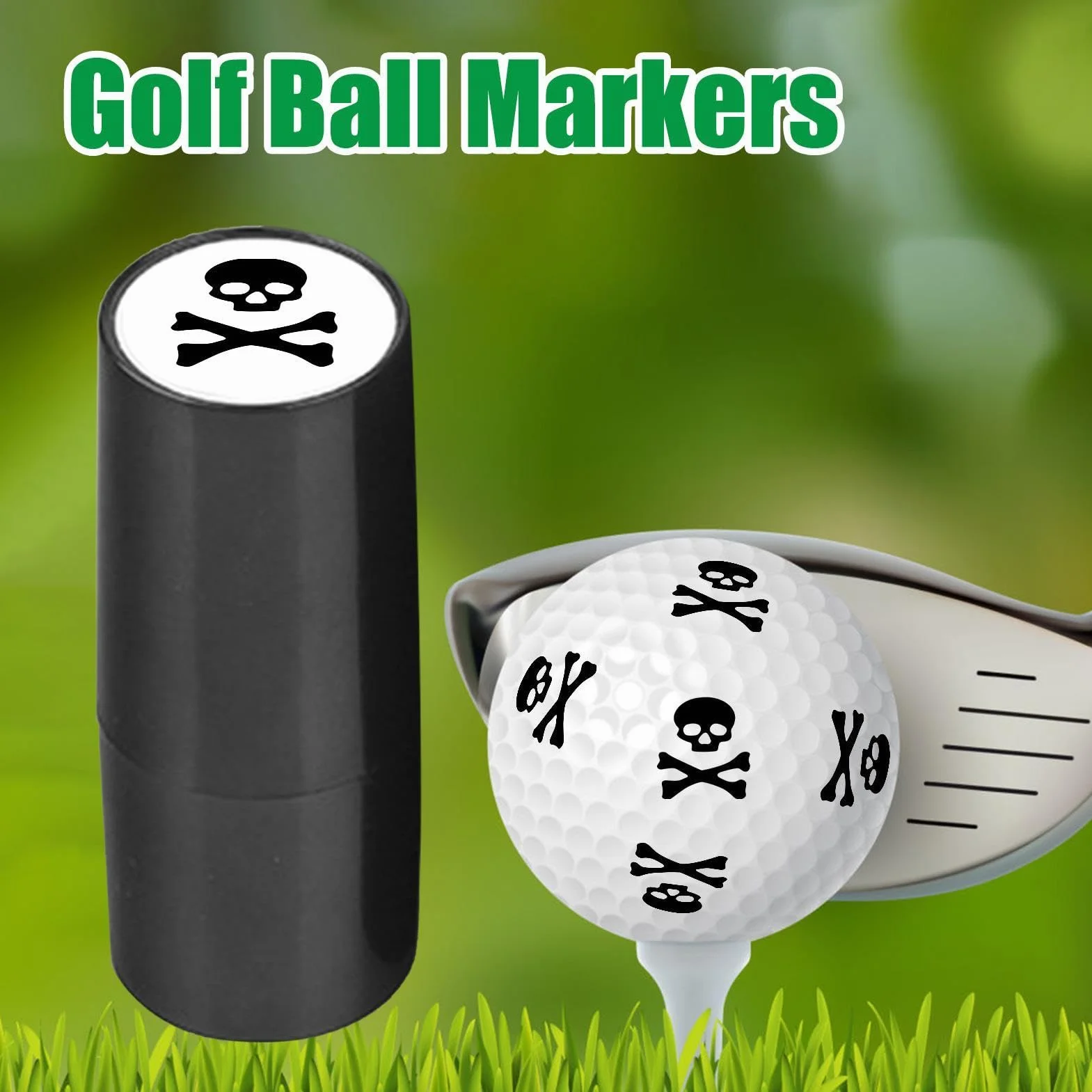 Marcador de Pelota de Golf Personalizado Impermeable, Sello de Secado Rápido y Duradero, Accesorios para Golf