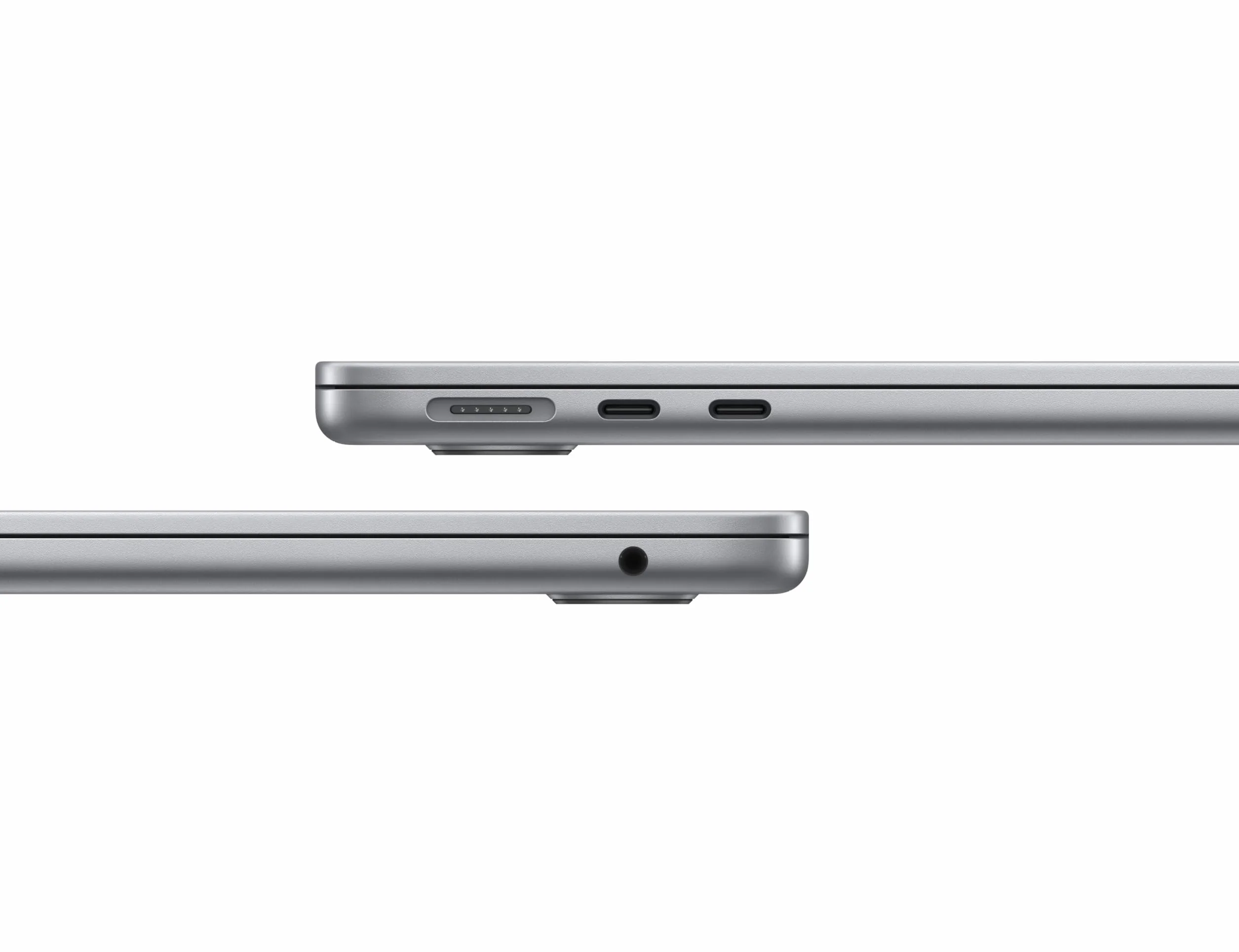 Apple MacBook Air 2024 M3 Chip 8-Core CPU 10-Core GPU 13 Pulgadas 8GB RAM 256GB SSD QWERTY Español Gris Espacial Reacondicionado