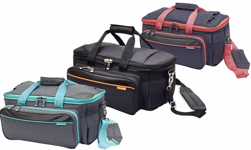 Elite Bags Bolsa sanitaria ligera Mochila sanitaria Resistente Gris-verde