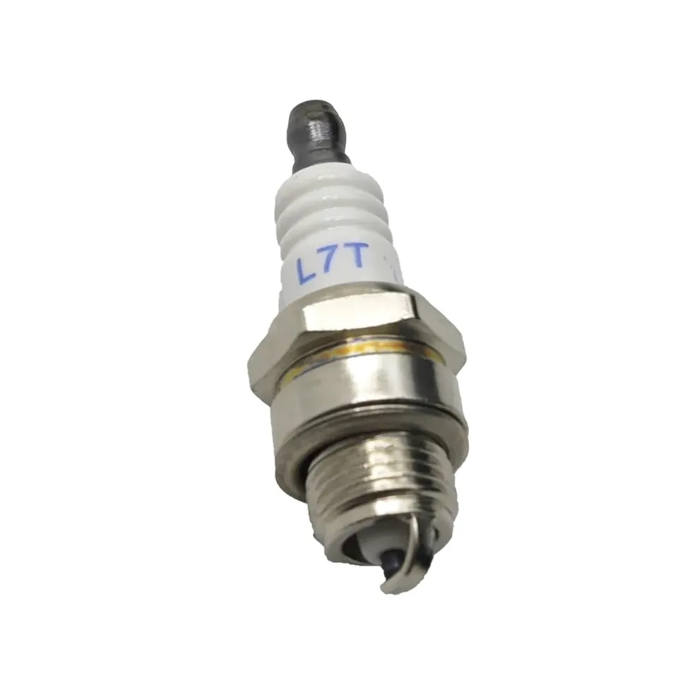 10 bujías L7T aptas for motosierras, repuestos, Herramientas de jardín, m de Gasolina y Cepillo CU