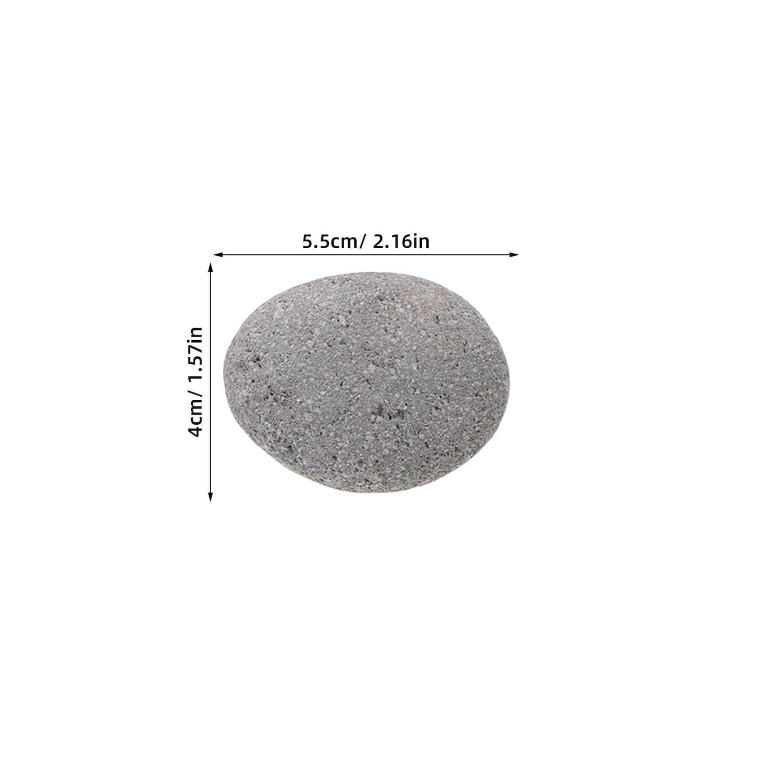 TOYANDONA Piedras Volcánicas para Sauna de Vapor Comercial y SPA Doméstico, Mejoran la Radiación de Calor y Aseguran una Circulación de Calor Uniforme, Peso 1.9kg