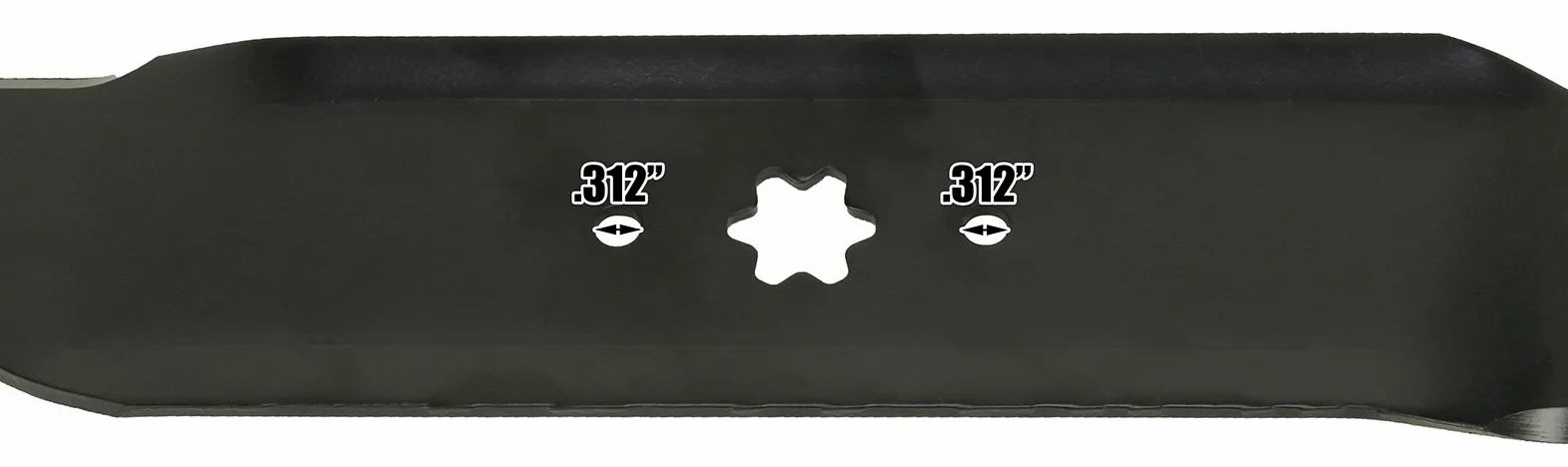 2 Pack – Estados Unidos cortacésped cuchillas para MTD 742 – 0610, 942 – 0610, Bolens 942 – 0610, Troy-Bilt 742 – 0610, Massey Ferguson