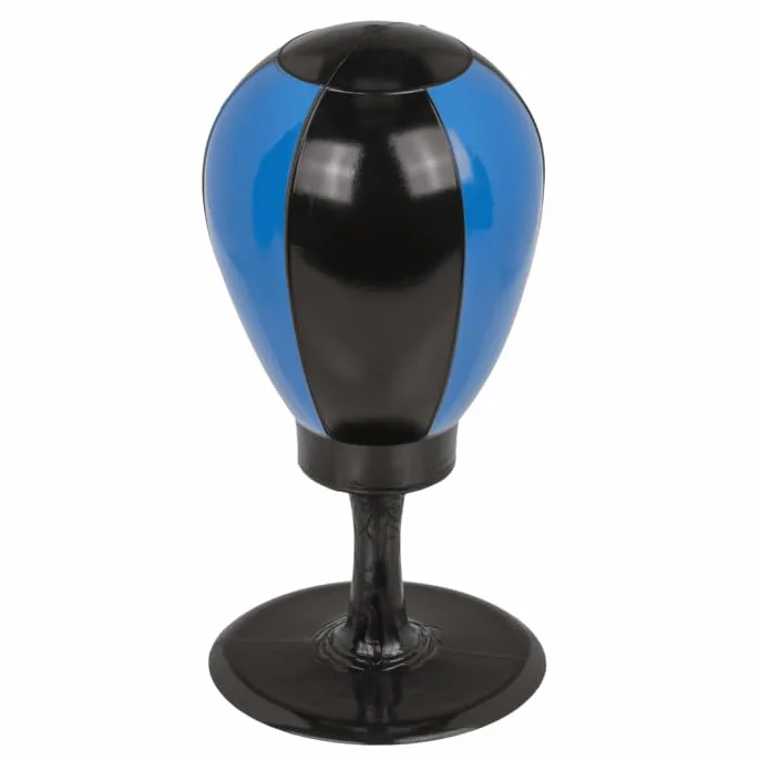 Mini Punching Ball antystresowa 16 cm z przyssawką – 2 kolory – pomysł na prezent do biura i domu