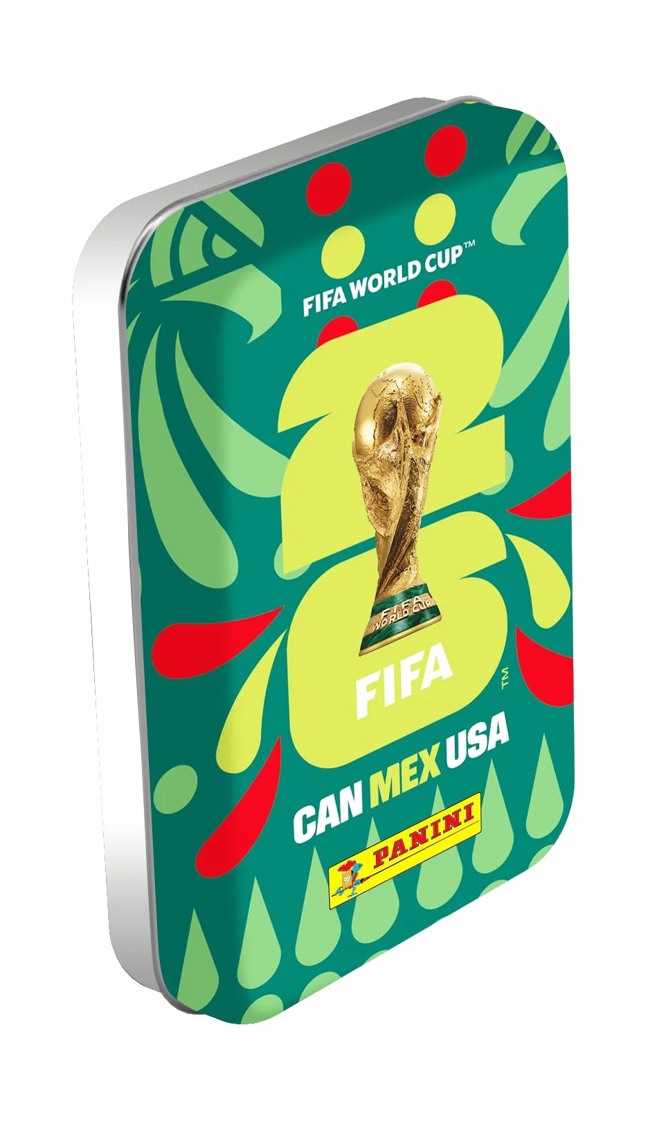 Panini FIFA 2026 Caja metal 8 fundas