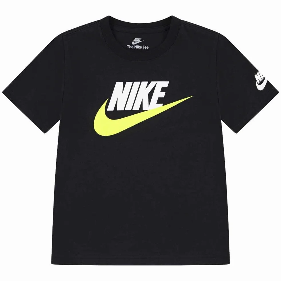 NIKE Club Family S/S Knit Top T-Shirt Bebé-Niñas
