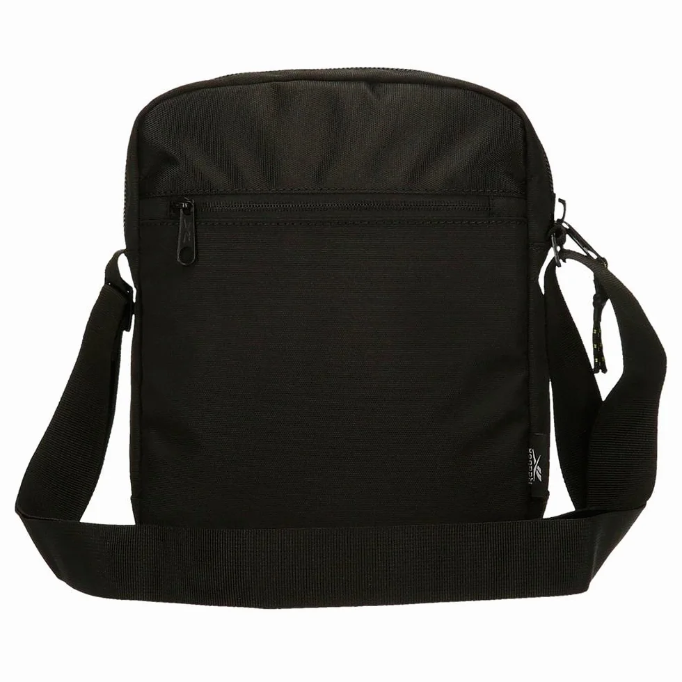 Reebok Hamilton Bandolera Grande Negro 17x22x8 cm Poliéster
