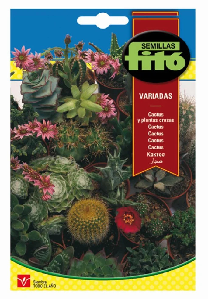 Semillas Fitó Cactus y Plantas Crasas Variadas