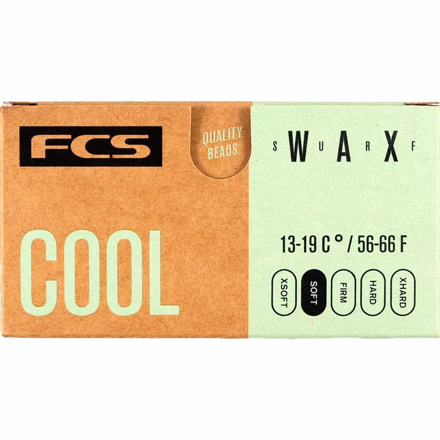 FCS Surf Wax Cool Blanco - Cera de Surf