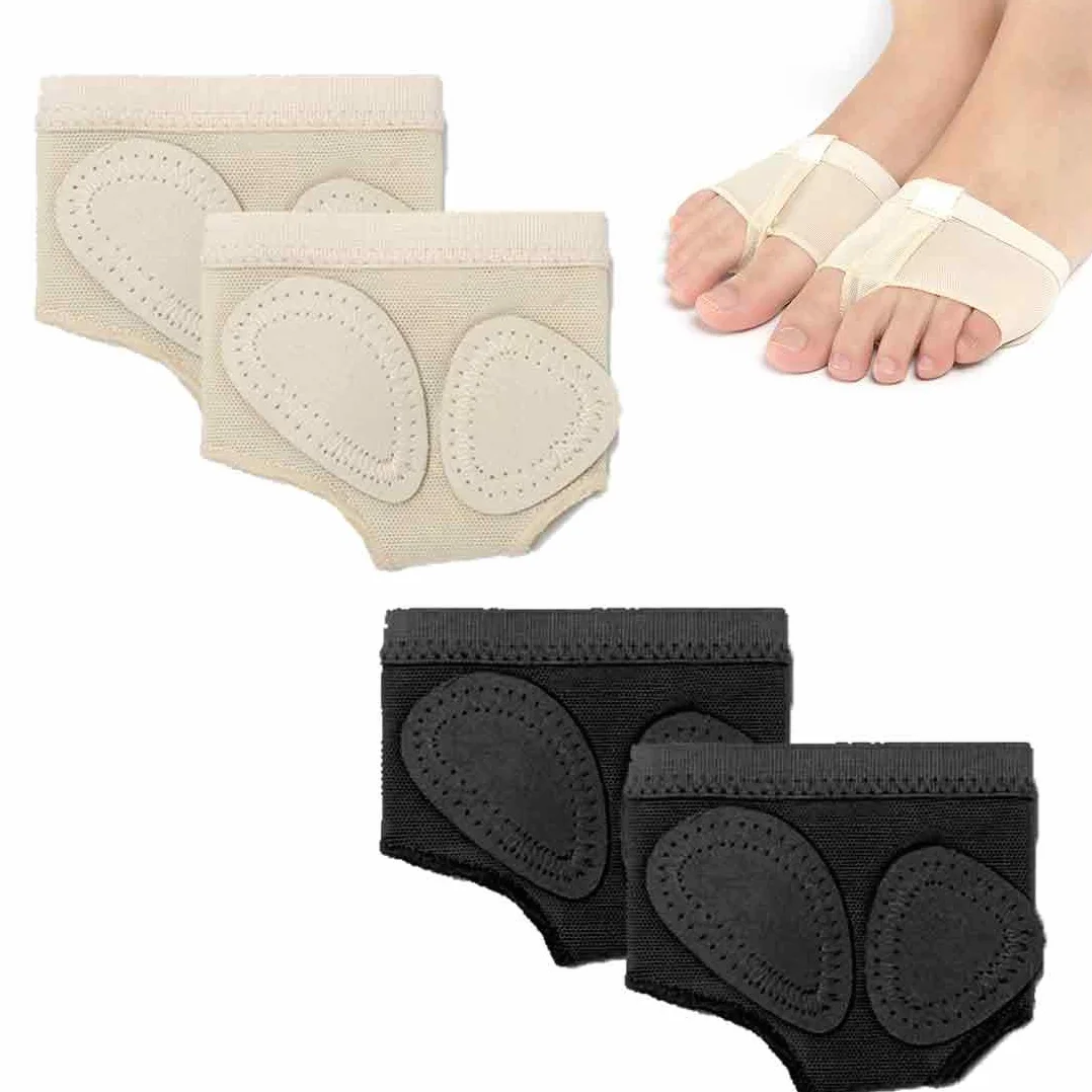Almohadillas Danza 5 Agujeros Protectores Pie Antideslizantes para Ballet Yoga Gimnasia Jazz