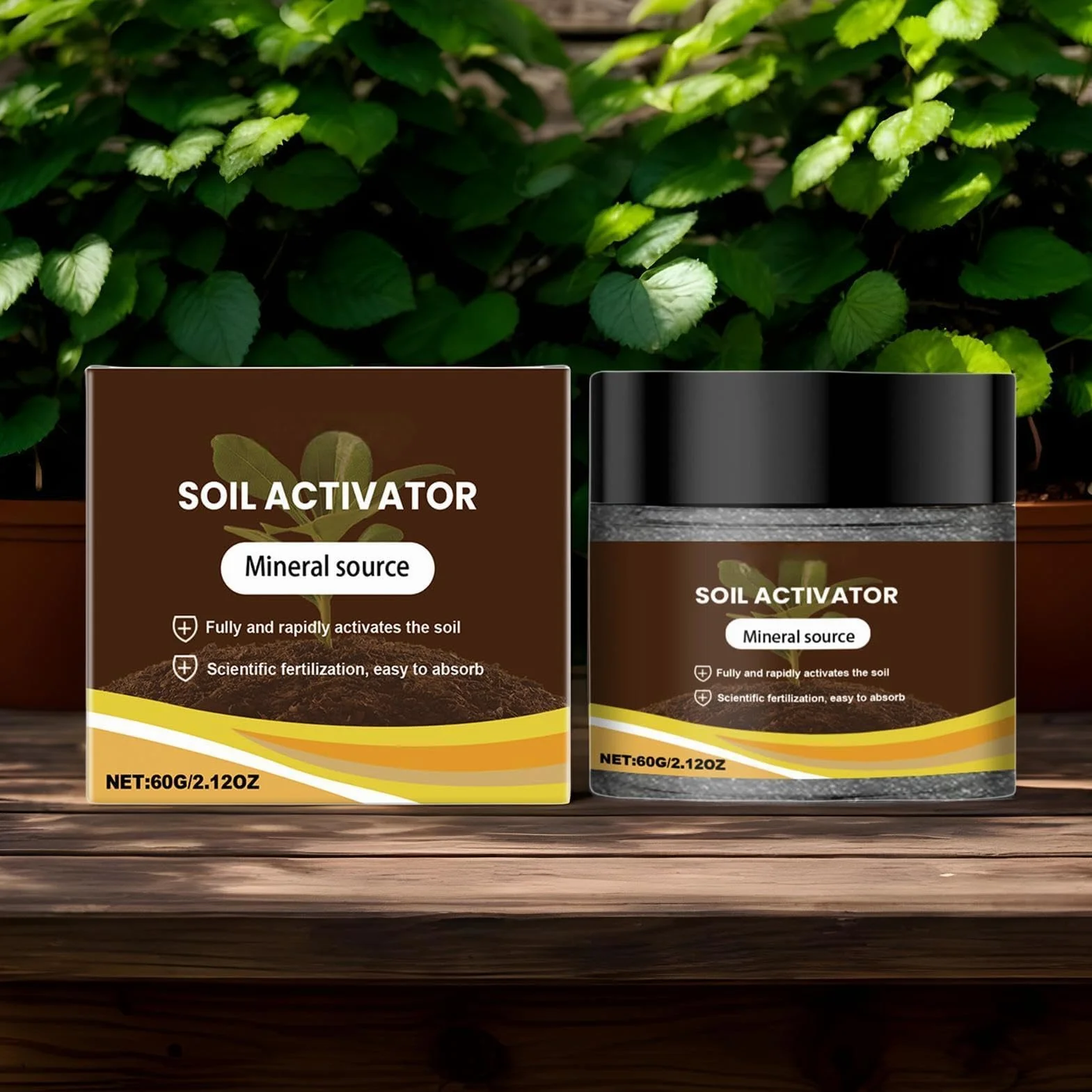 Activador de suelo en polvo, acondicionador y aflojador de suelo soluble en agua, revitaliza el suelo compactado, para plantas de interior, hortalizas, flores y céspedes (3pcs)