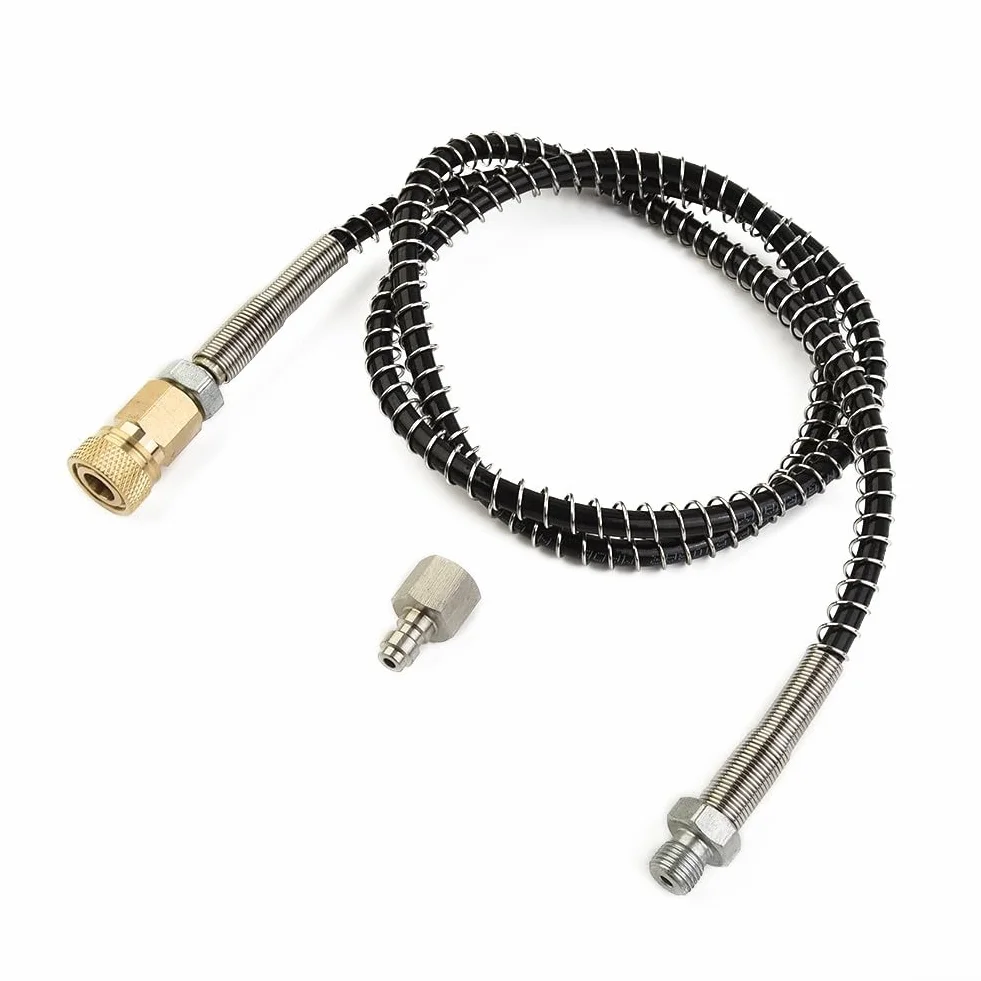 Paint-ball Fill Station DN2 36" Microbore Hose Airsoft PCP Air Fill Adapter