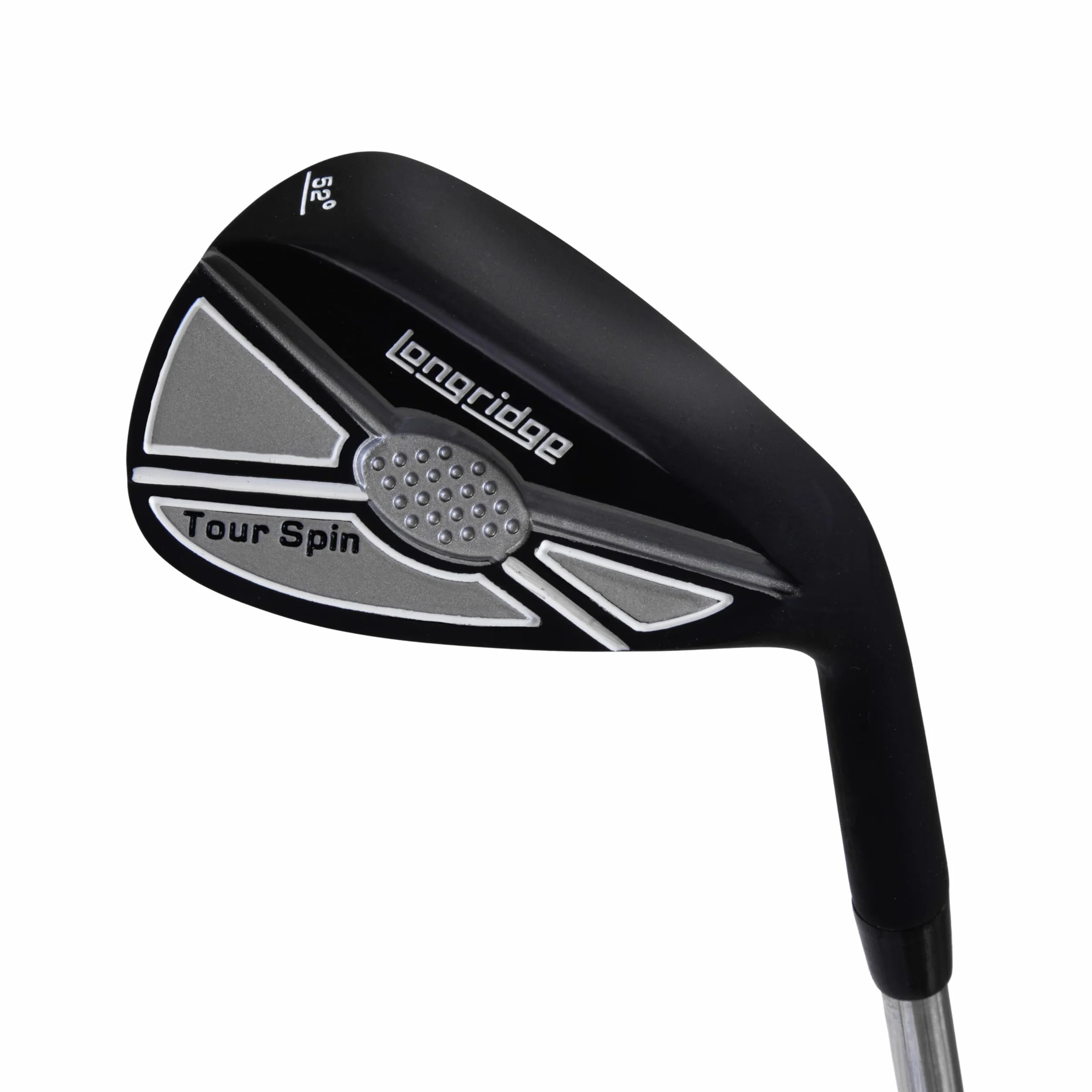 Longridge Tour Spin Cuña de Golf Negro
