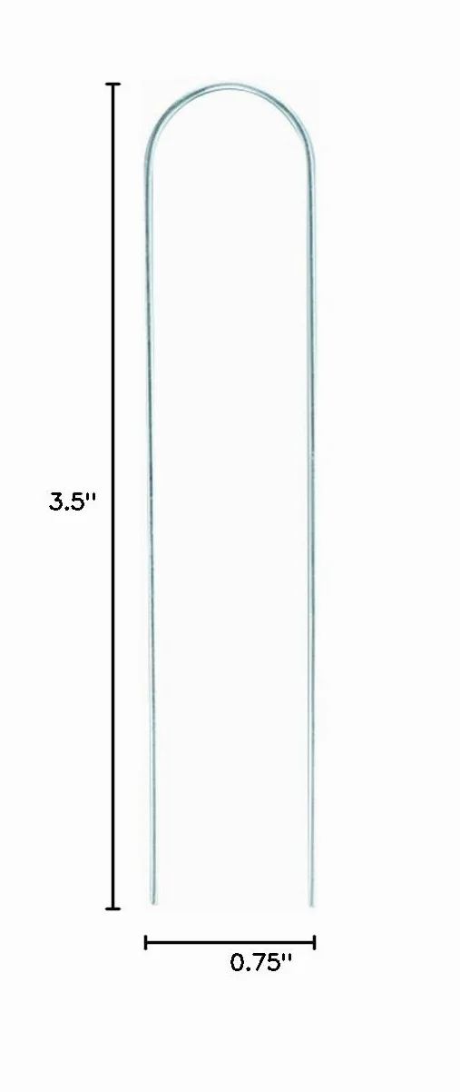 Orbit- Paquete de 10 (100 estacas en Total) Estacas para tuberías de riego por Goteo - Tubo de 1/4 de Pulgada - Paquete de 10
