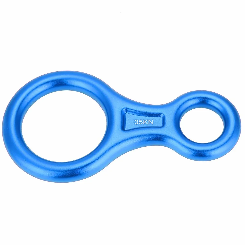 Descensor de Velocidad de Escalada 8 35KN Aleación de Aluminio