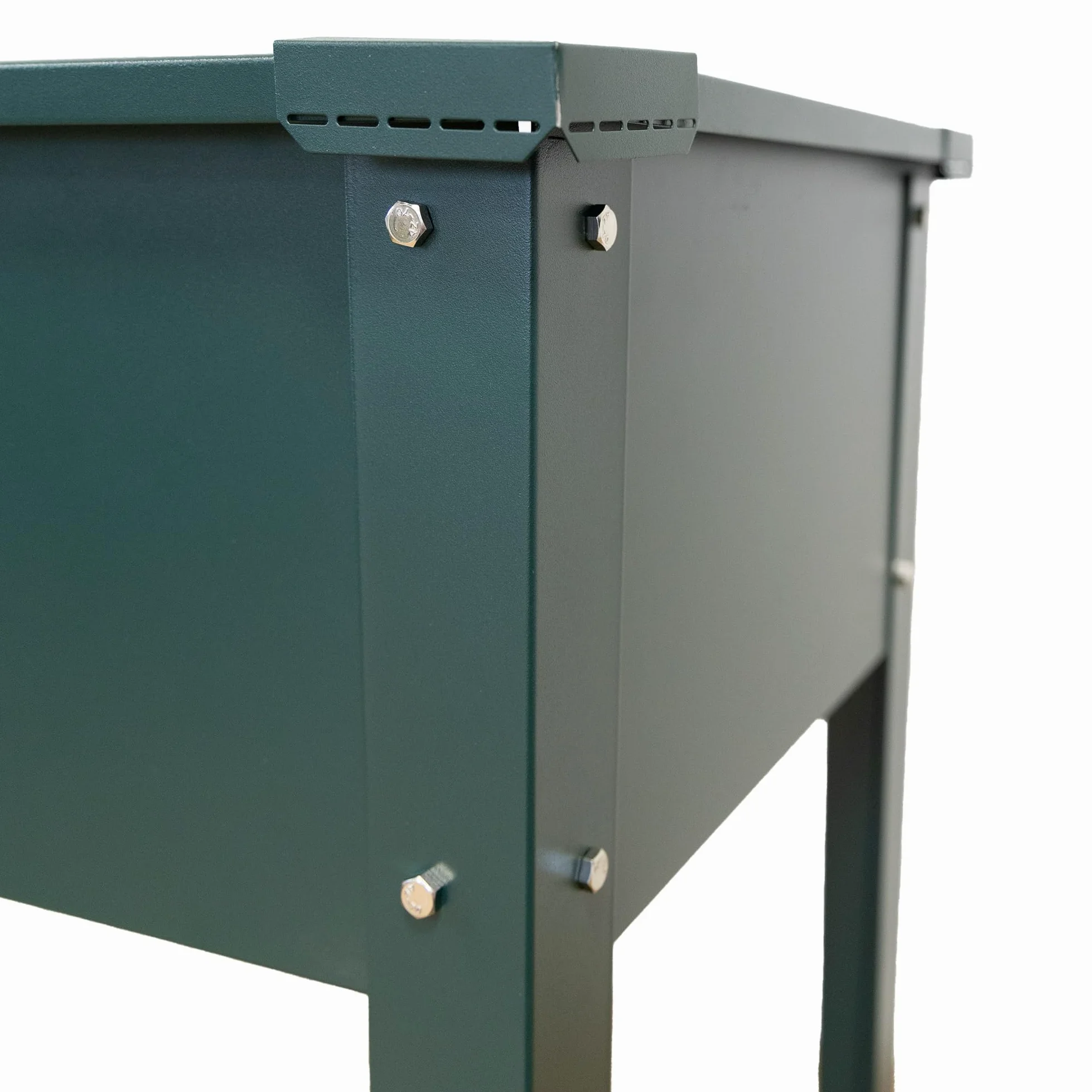 Dutchlander Cultivo elevado Metal verde L