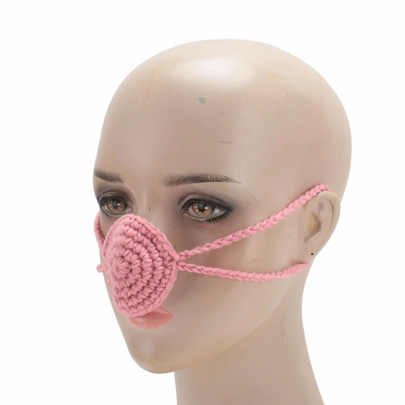 Calentador de nariz ajustable, protector nasal transpirable para actividades al aire libre en invierno