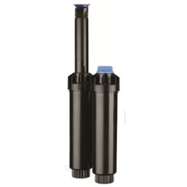 Suinga 50 x Difusor Aspersor de riego Krain NPS 415, 10 cm con tobera 15A, alcance 4,5 metros, negro
