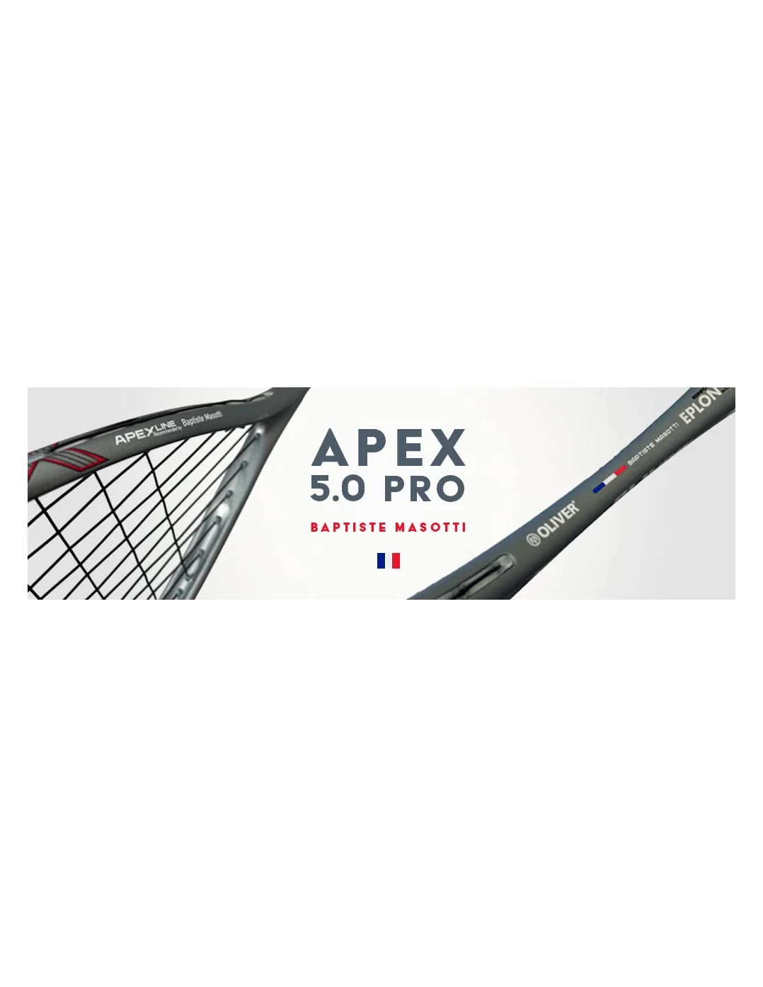 Oliver Apex 5.0 Squashschläger Bautiste Masotti