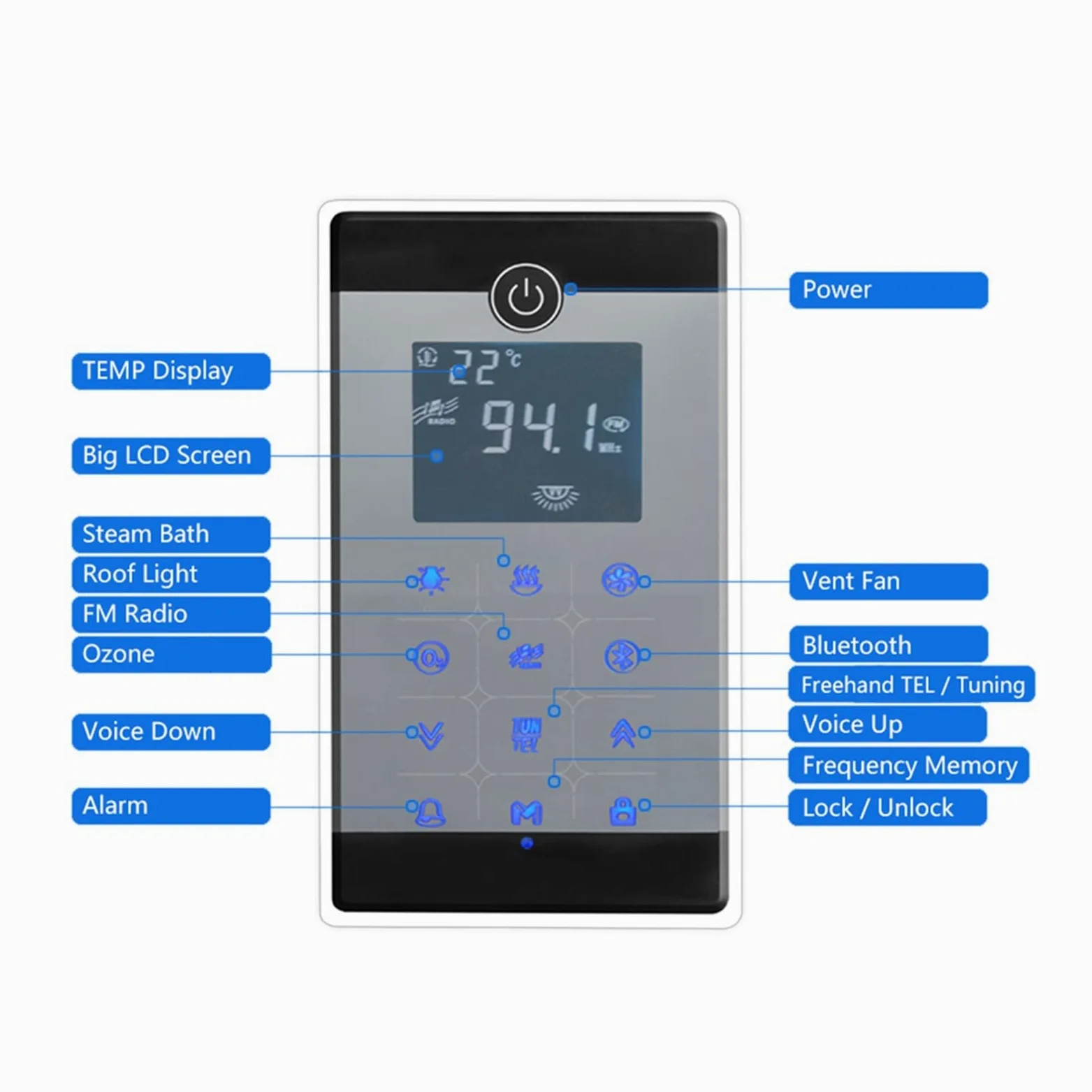 Calentador de Sauna 4. 5kw AC Generador baño Vapor húmedo con Accesorios SPA Ducha Válvula Seguridad láminas Vapor vaporizadora,Seguro y Confiable | VSC045-4.5KW-HP