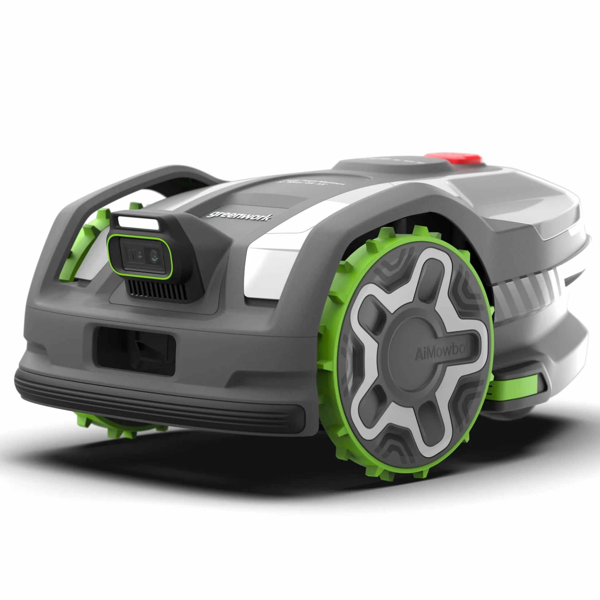 Greenworks C8 Vision+RTK – Cortacésped Robot sin Cable hasta 800 m², Mapeo Automático, Detección de Obstáculos 3D-ToF (Día y Noche), Gestión Multi-Zona Vía App, Garantía del Fabricante 3 Años