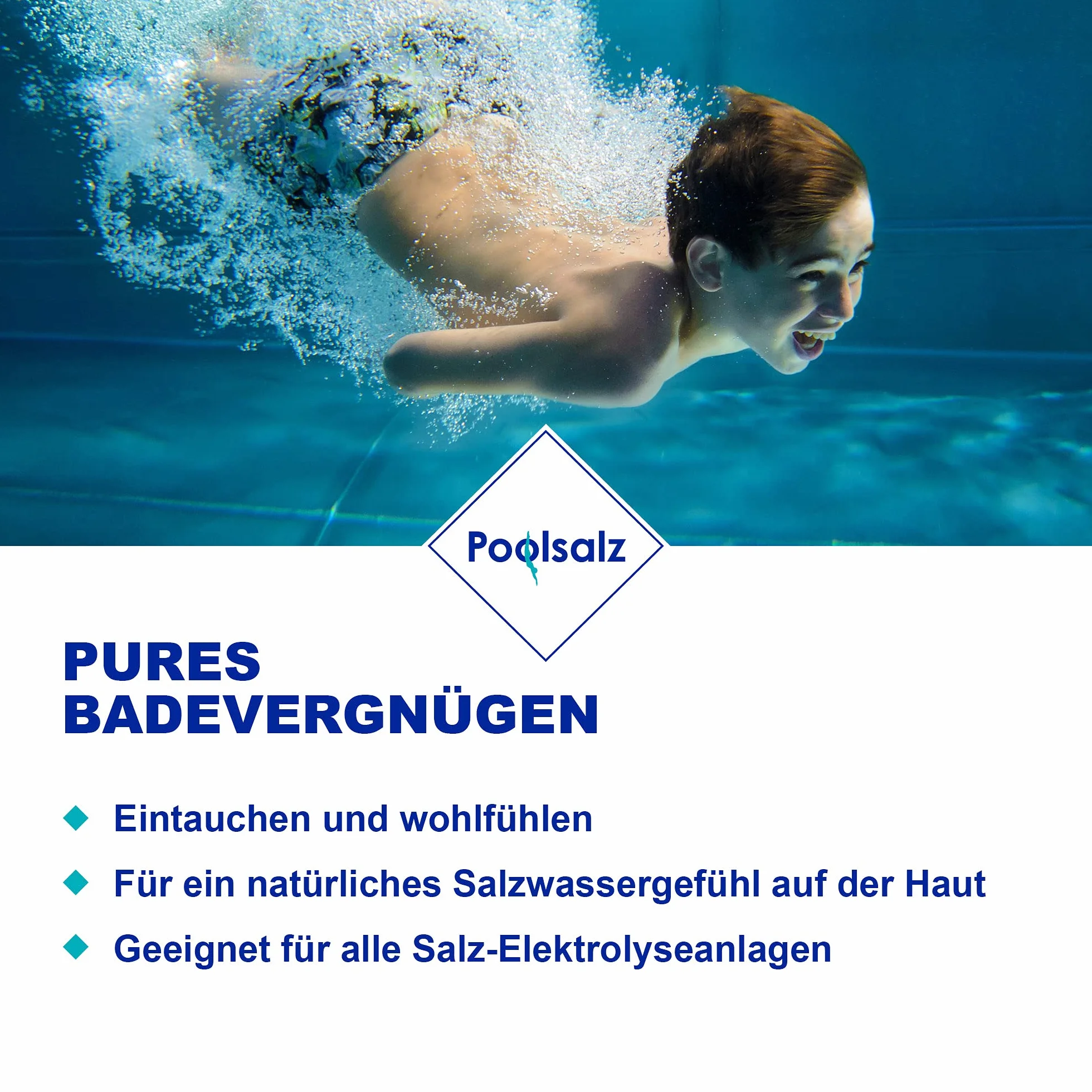 Sal salina de piscina de 25 kg para agua salada y sal hirviendo de alta pureza, 99,9% NaCl, sal soluble rápidamente, adecuada para análisis de electrólisis, sustituto natural
