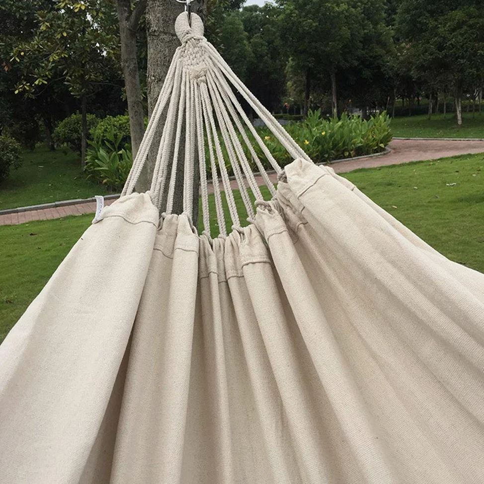 Hamaca de algodón tejida a mano para balcón, silla colgante de cuerda, columpio de porche con flecos de ganchillo para patio trasero, patio, jardín, exterior e interior, estilo bohemio, blanco natural