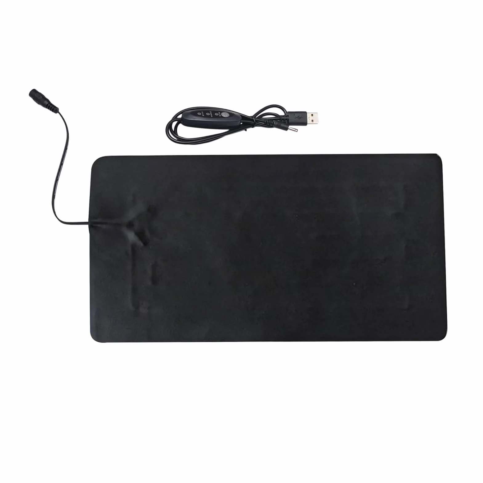Alfombrilla térmica de germinación de semillas, almohadilla térmica USB para plantas, de cuero de PVC, impermeable, 3 ajustes de temperatura ajustables, para plantas de interior y reptiles