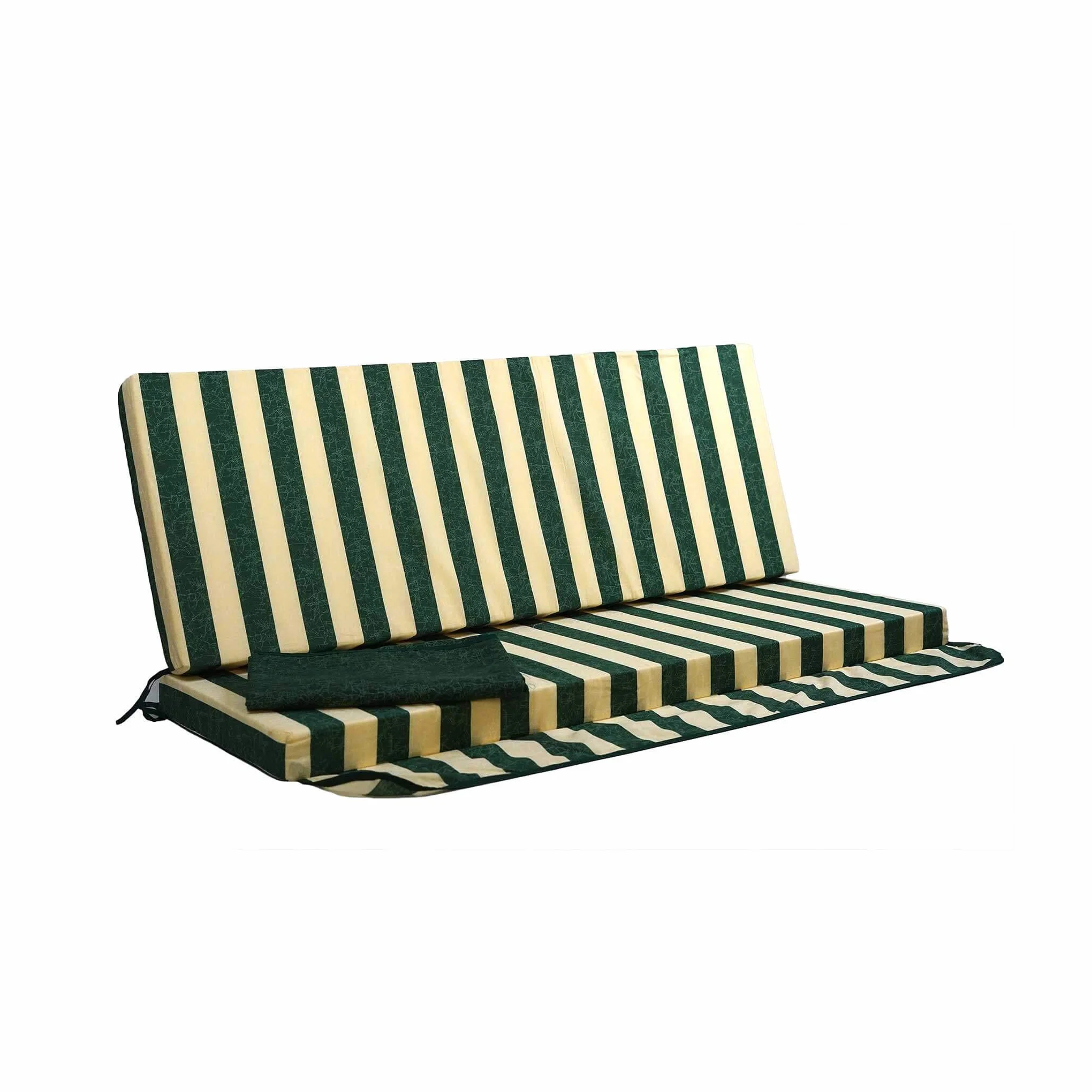 TECNOCUCI Cojín desenfundable para balancín de 3 plazas – 100% Fabricado en Italia – Ideal para Exteriores (Jardines y Patios)