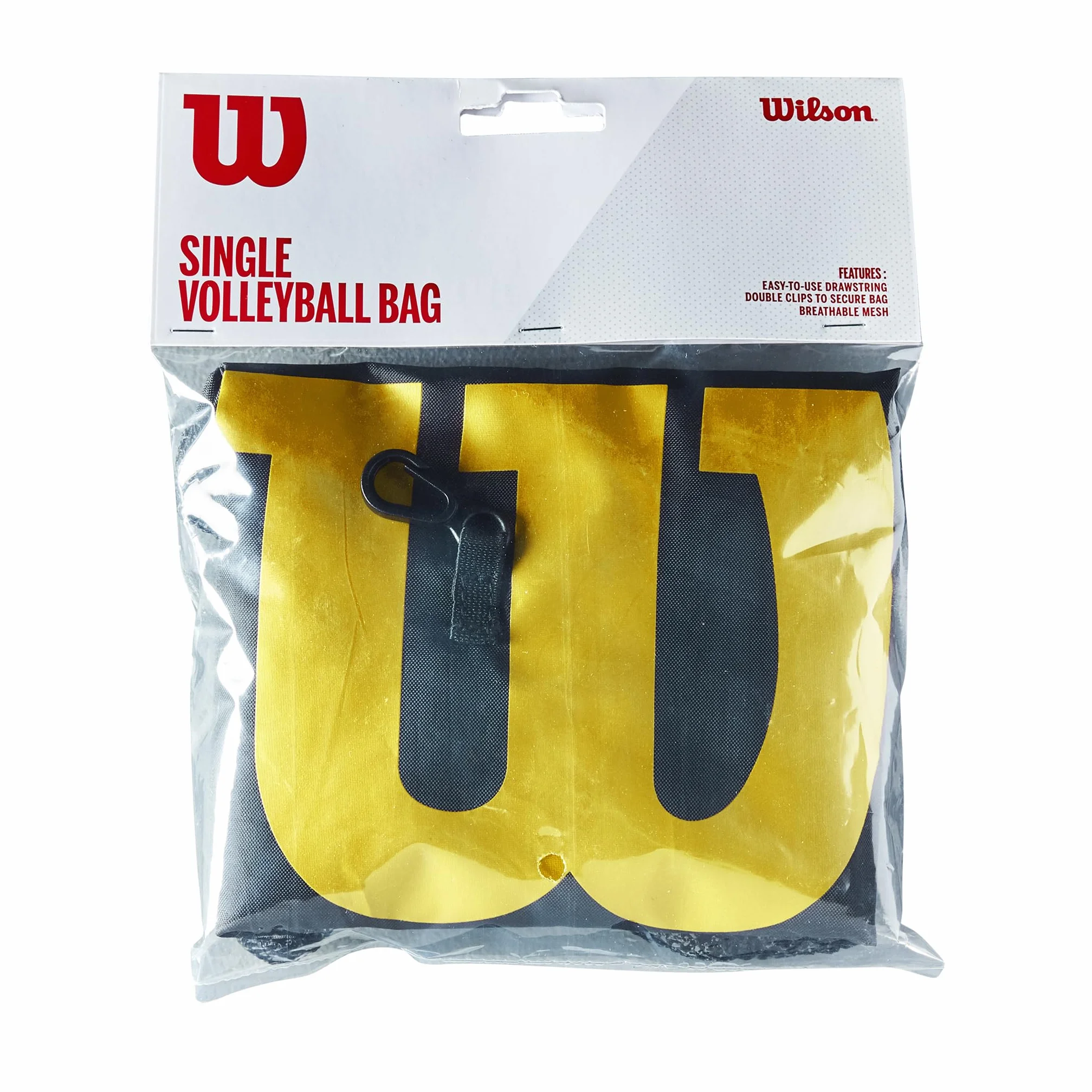 Wilson AVP Bolsa para balón de Voleibol Red con Clips