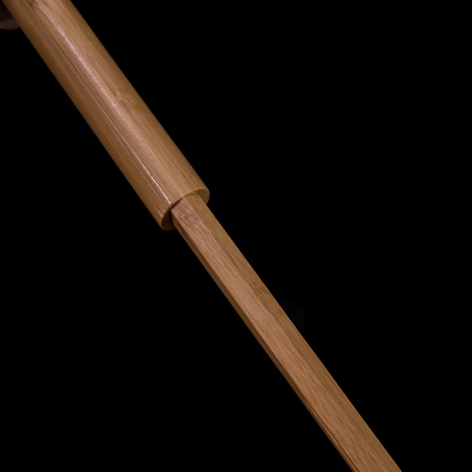 Katana de bambú Natural Bokken de práctica Kendo 103cm Espadas samuráis de Madera Hechas a Mano