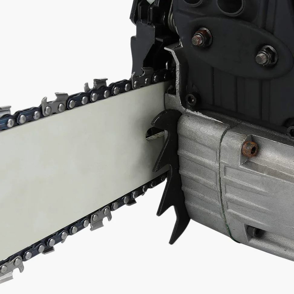 motosierra de gasolina, 2200W, 52cc, con 2 cadenas, dependen de la gasolina, no eléctrica