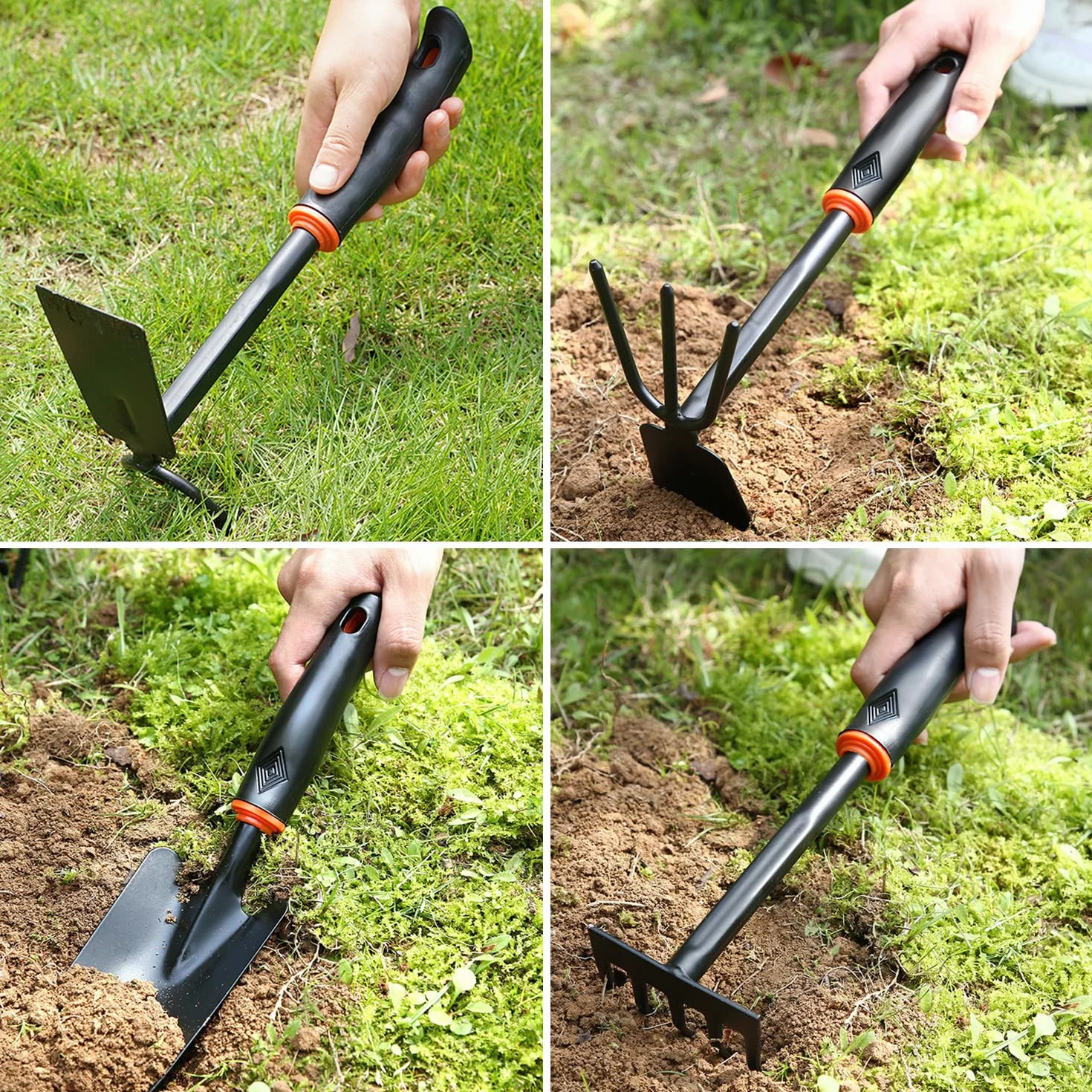 Herramientas Jardinería Pequeñas, 3 pcs Juego Herramientas para Bonsái, Kit Herramientas Jardineria, Herramientas de Jardín el Set, Jardin Herramientas de Mano, Pala de Jardín, Rastrillo,Planta