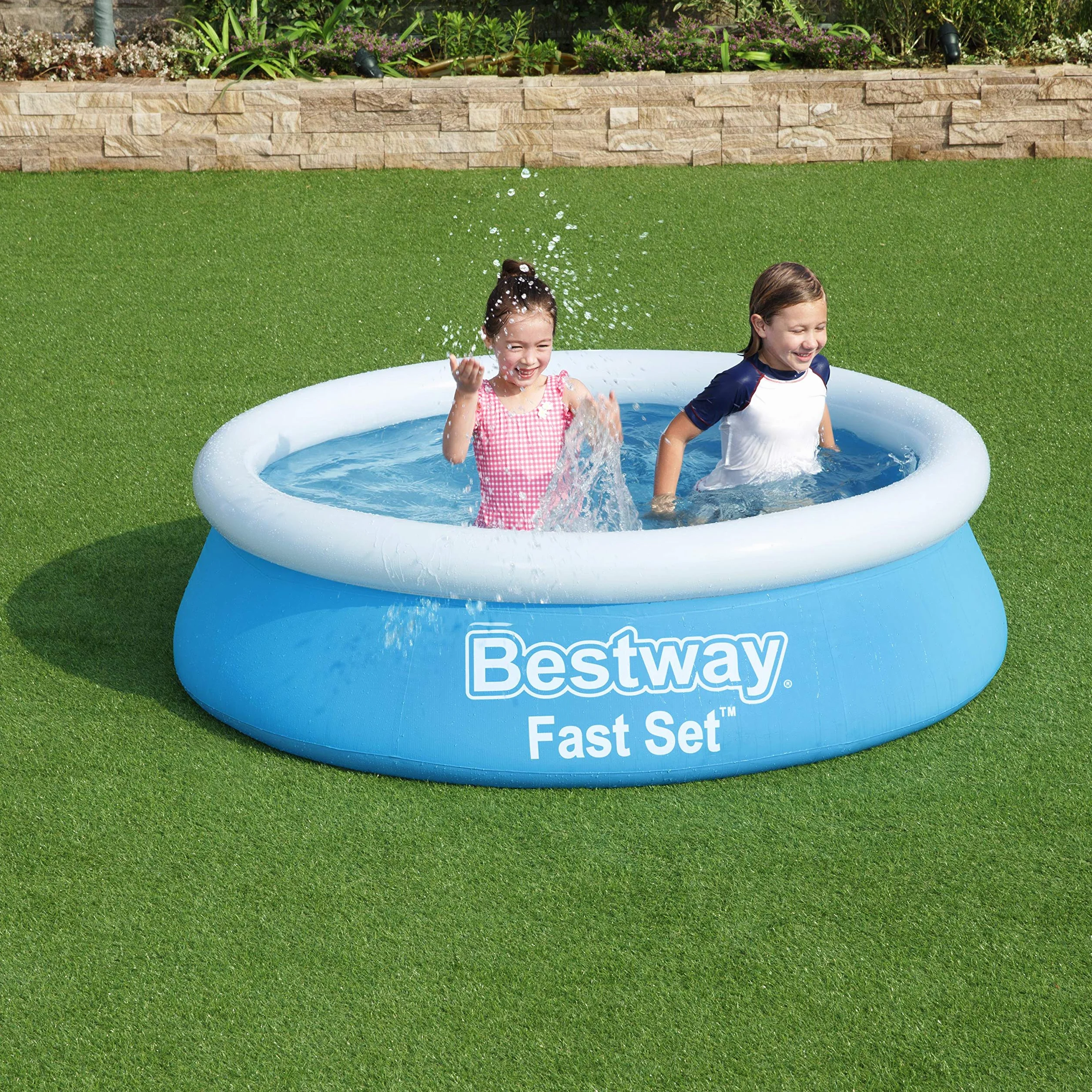 Bestway Piscina automontable 183x51, Azul, BW57392